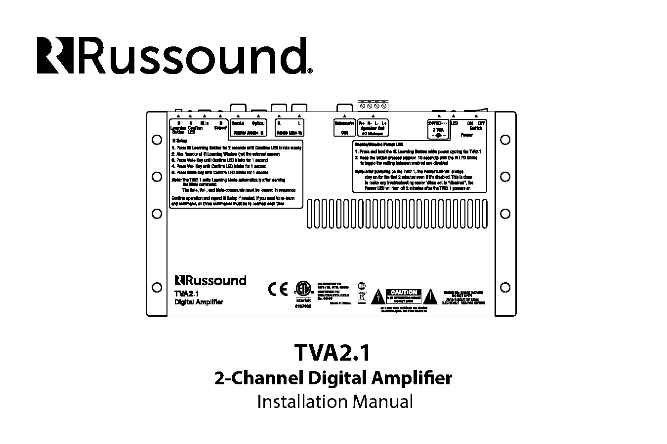 russound volume control instructions