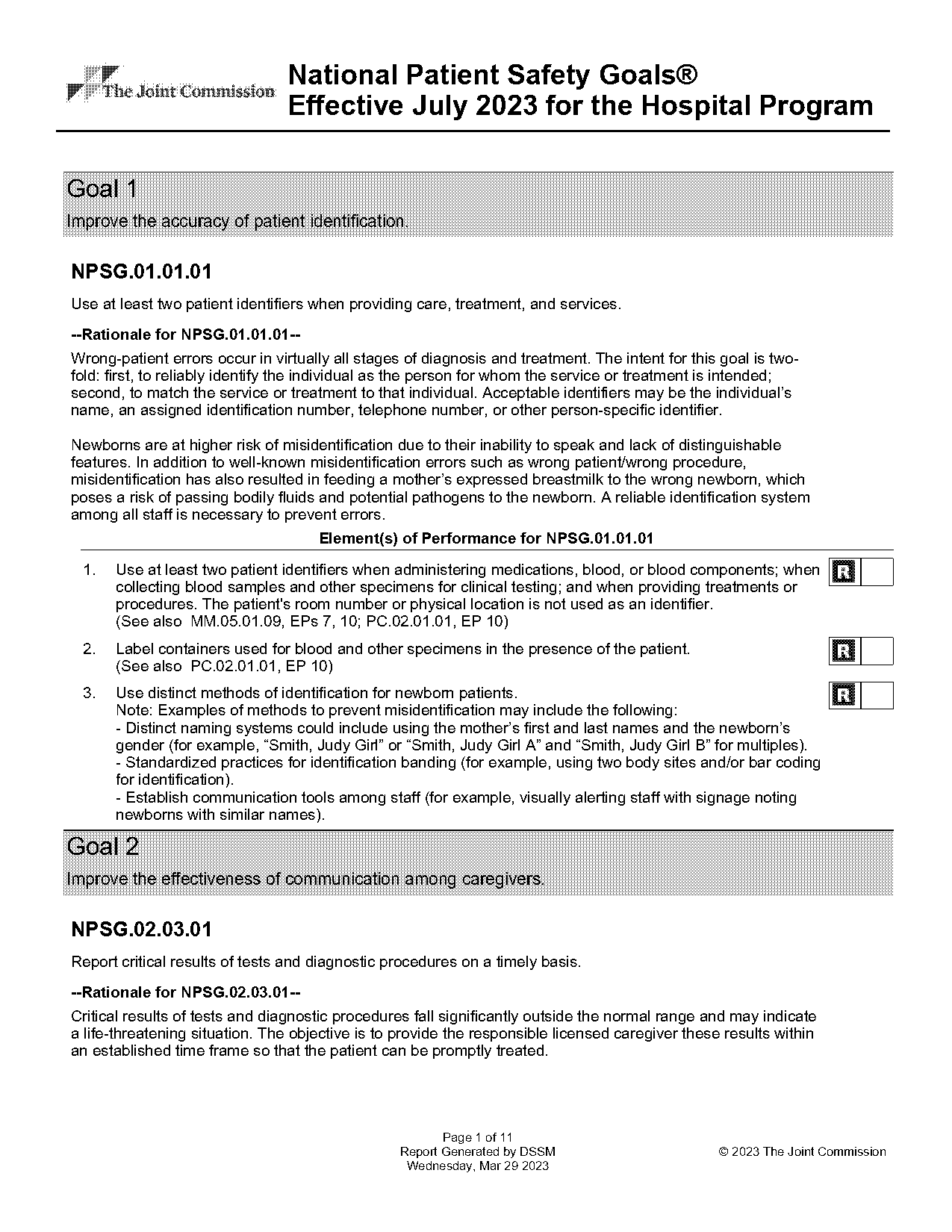 which of the following is an element of sampling risk