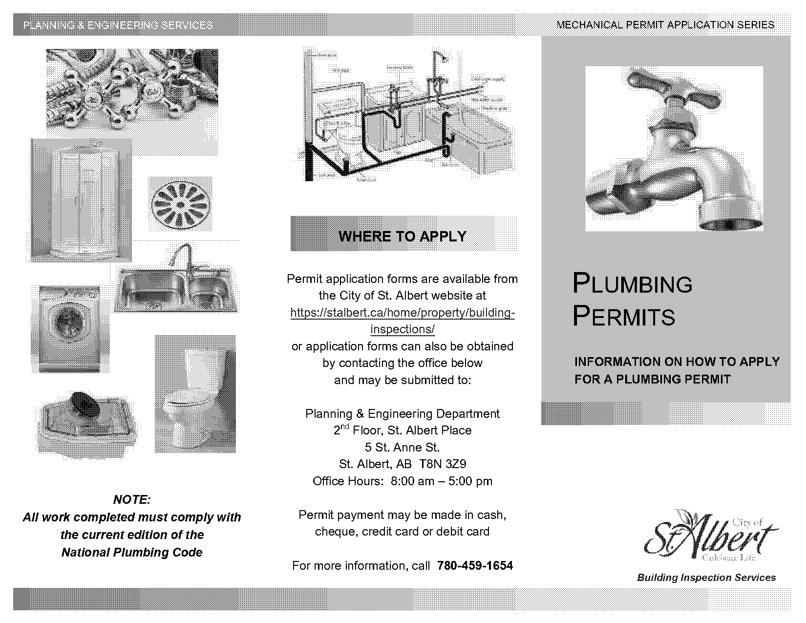 st albert mechanical permit application