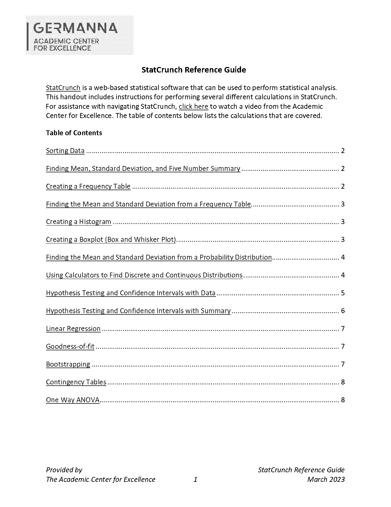 how to use continuous probability distribution table