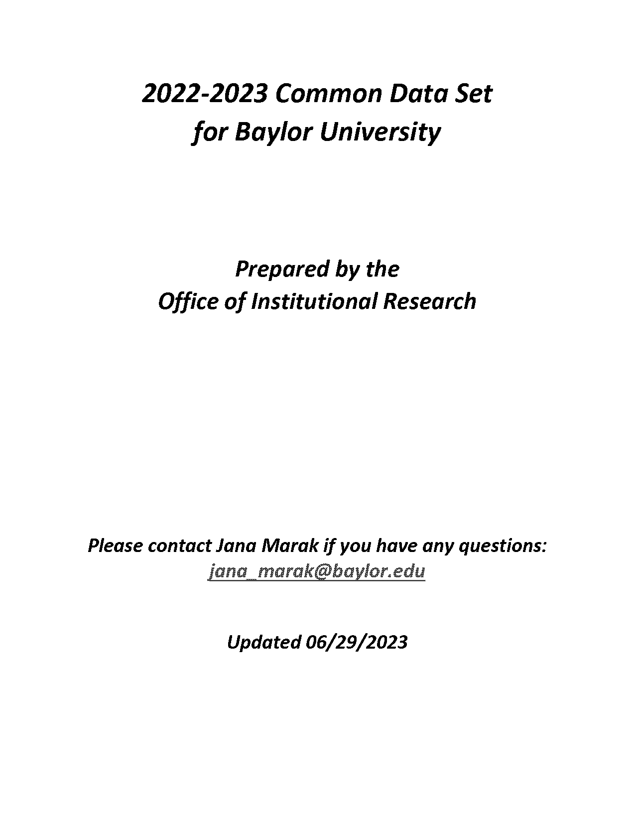 baylor law school summer schedule