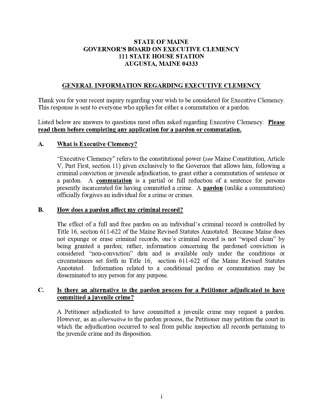 state of maine due process hearing request form