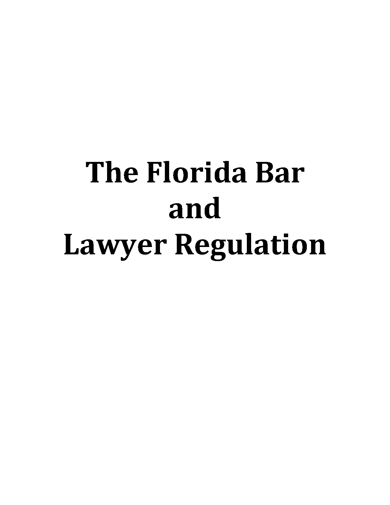 filing an ethics complaint against a lawyer in florida