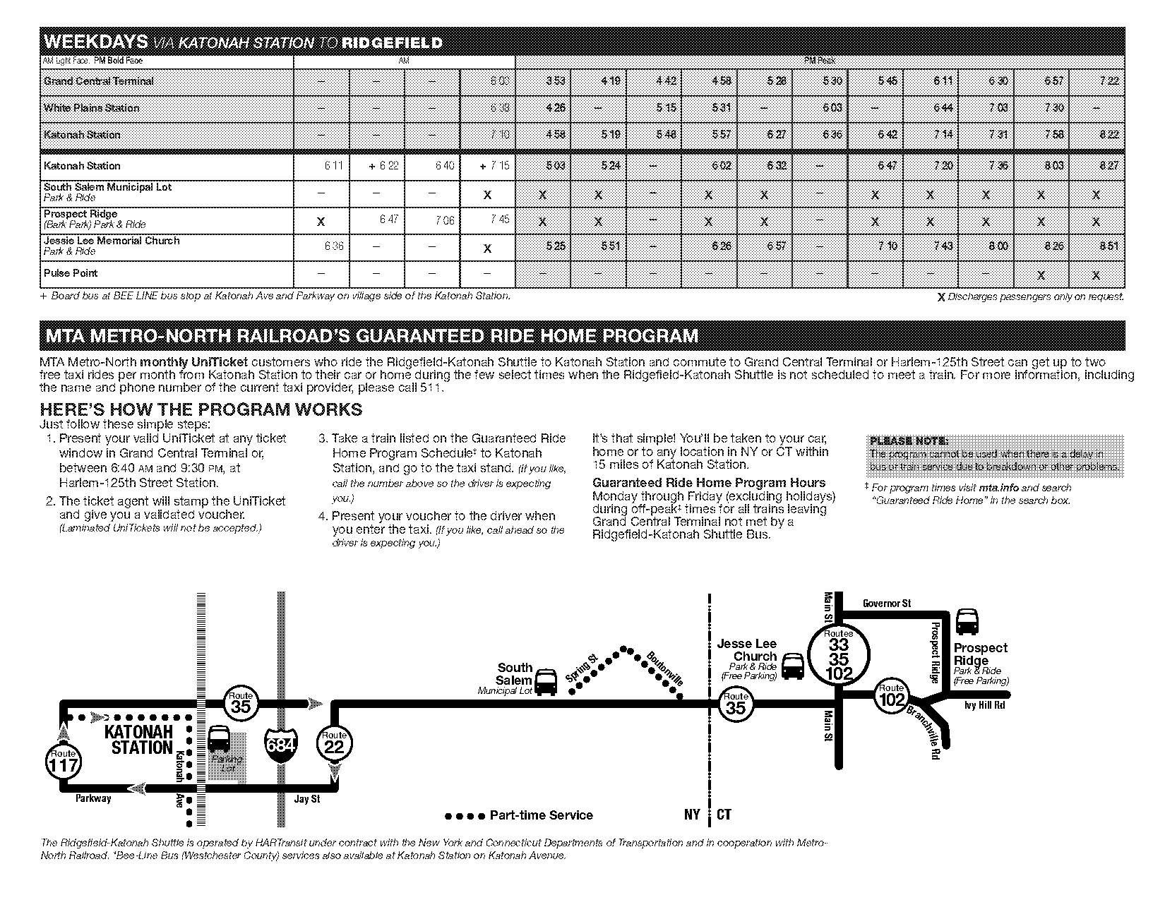 metro north katonah to grand central schedule