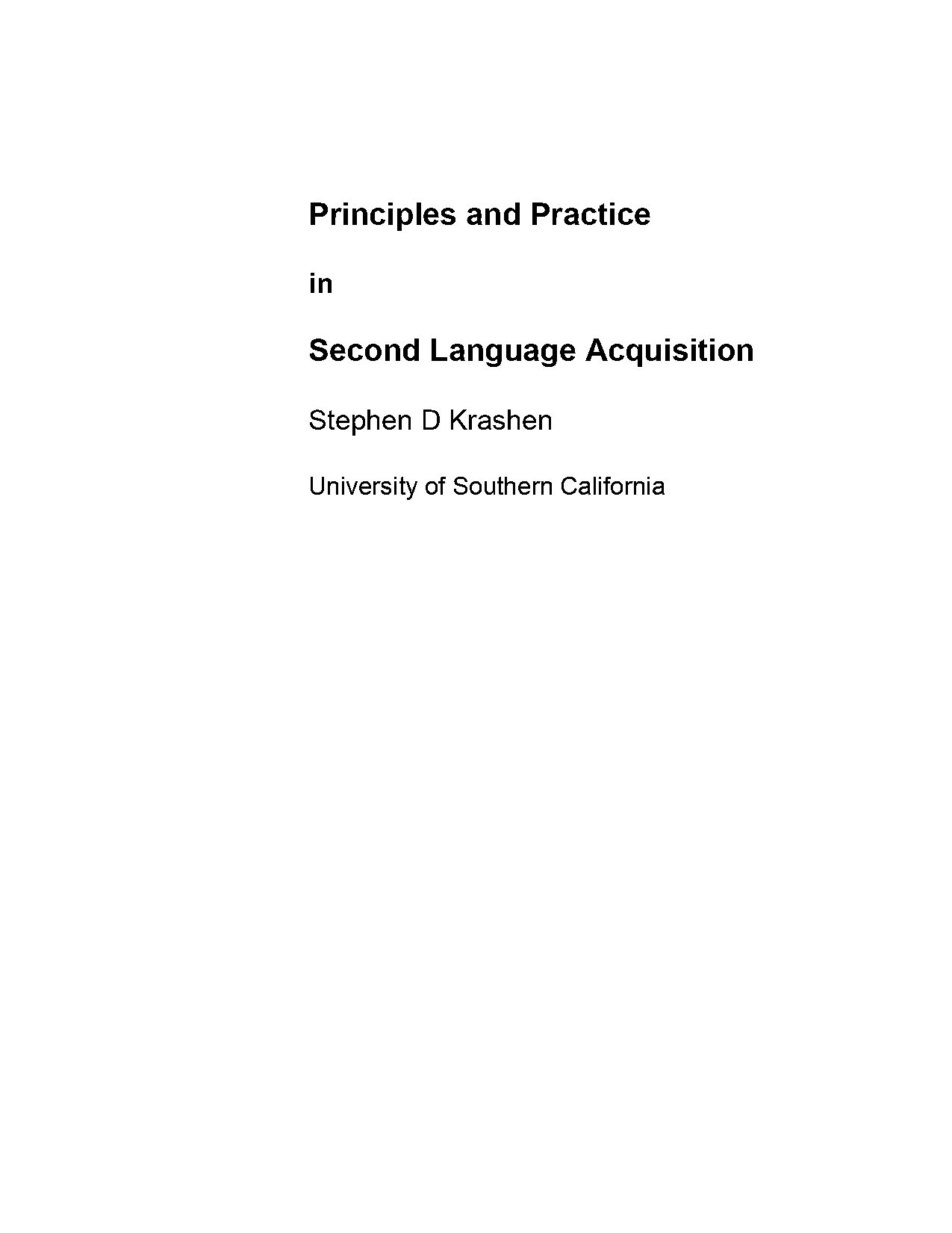 second language learning theory methods and evaluation