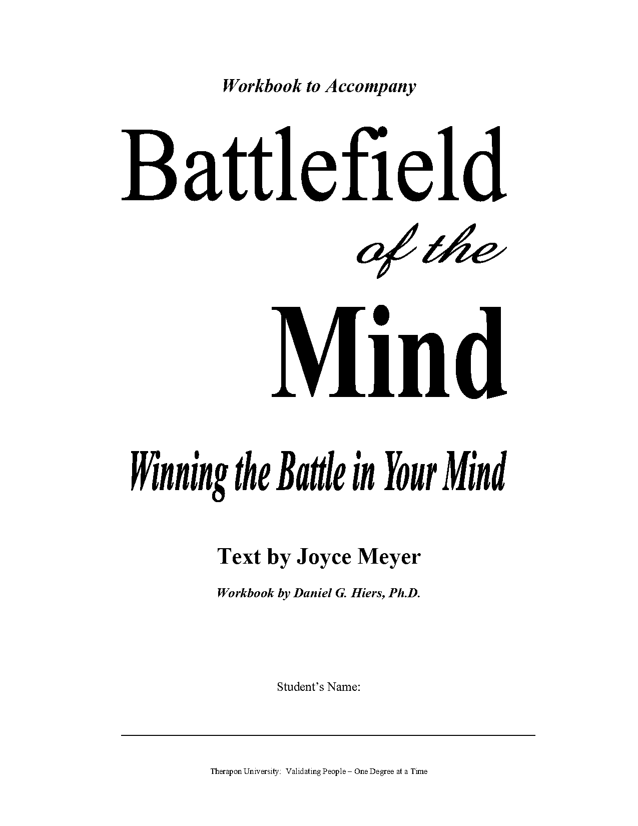 battlefield of the mind study guide free