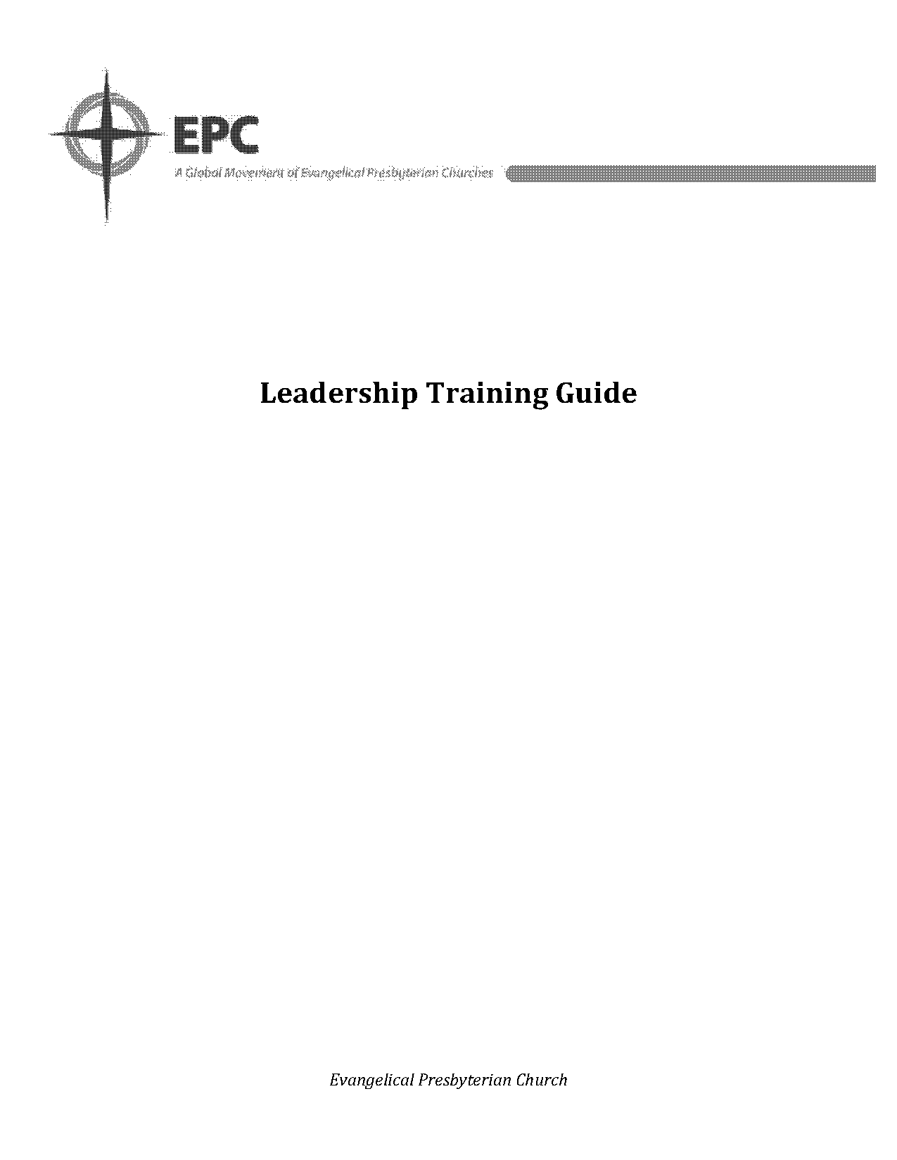 shepherd staff manual for leadership training pdf