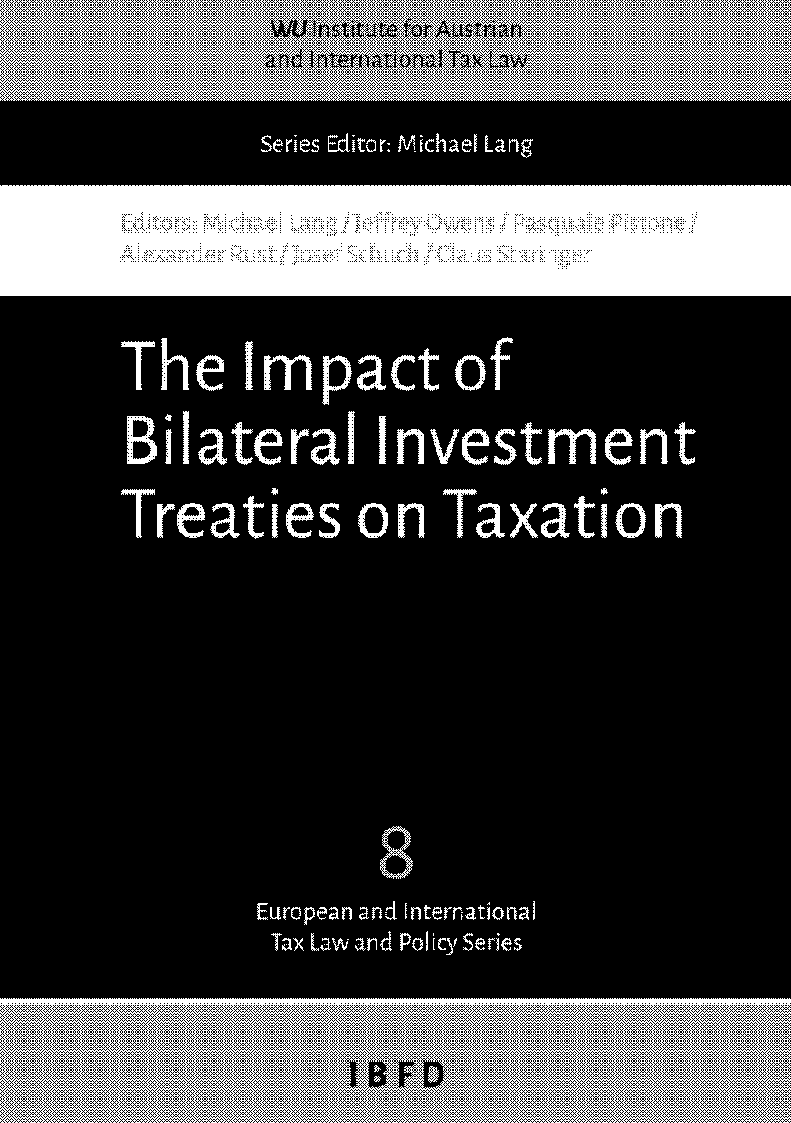 investment treaty and arbitration book