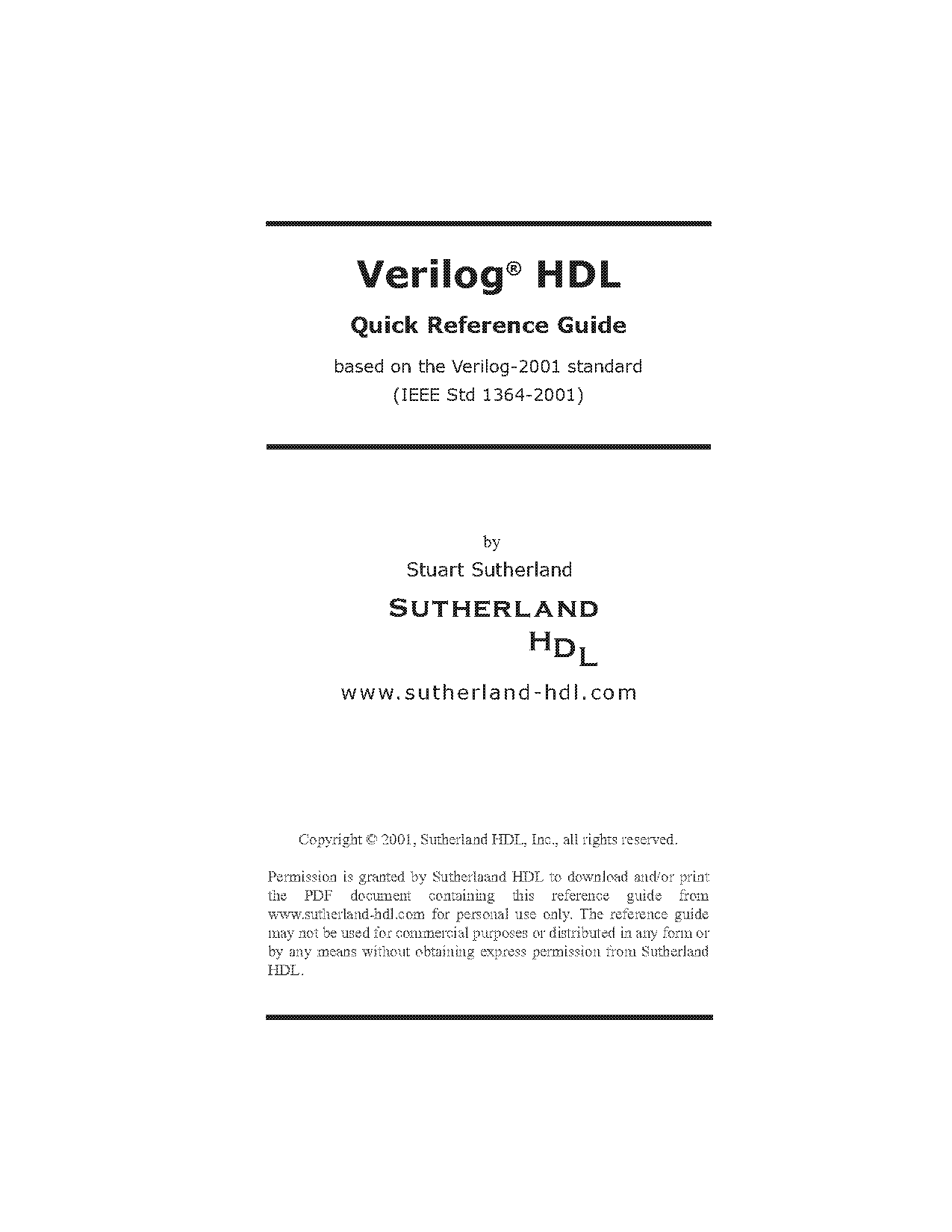 language reference manual verilog