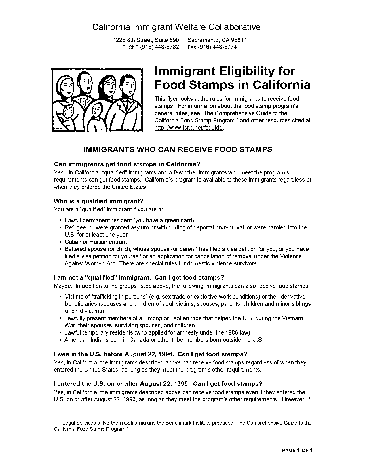 california welfare residency requirements