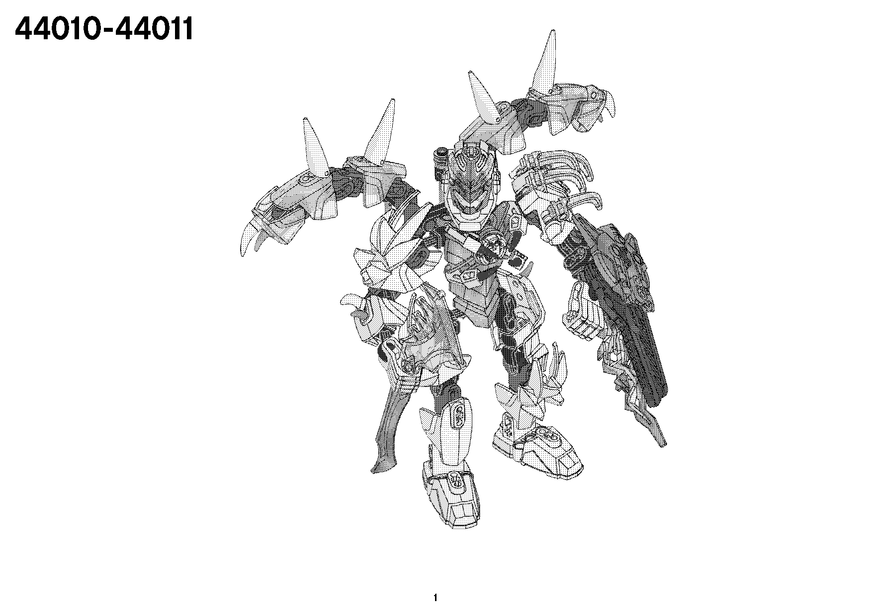 lego gun instructions printable