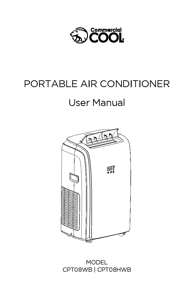 cruise air carry on air conditioner manual