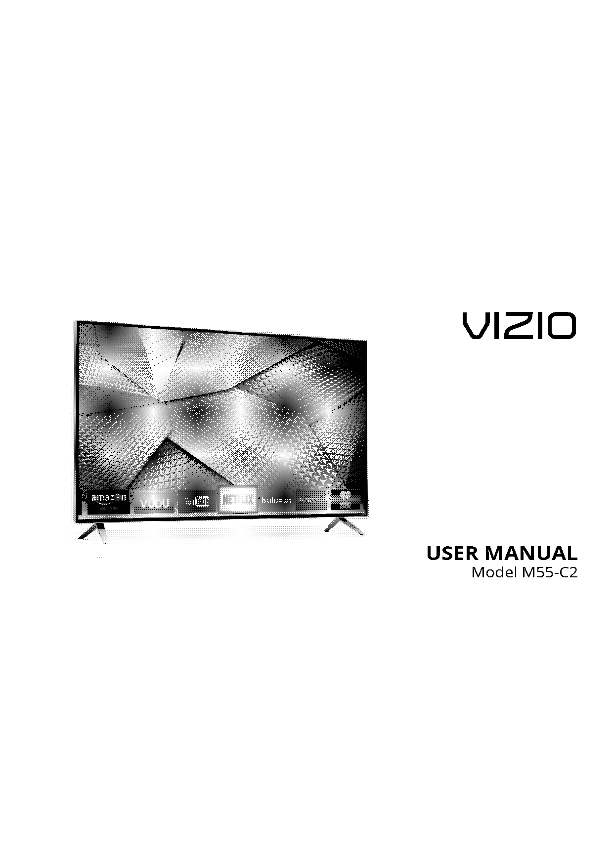 user manual for vizio smart tv