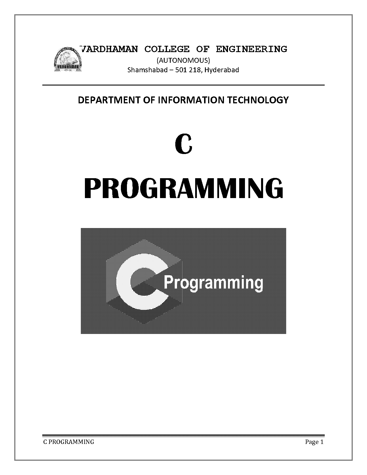 c programming code examples pdf