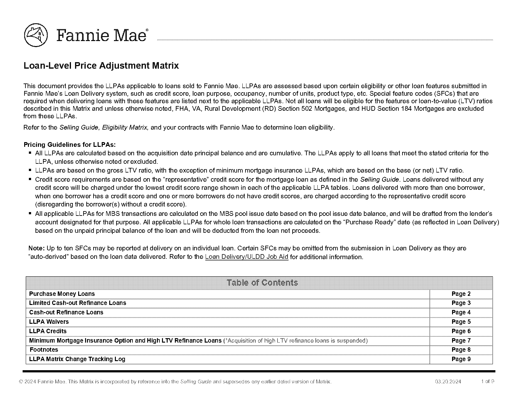 fannie mae mortgage loan modification