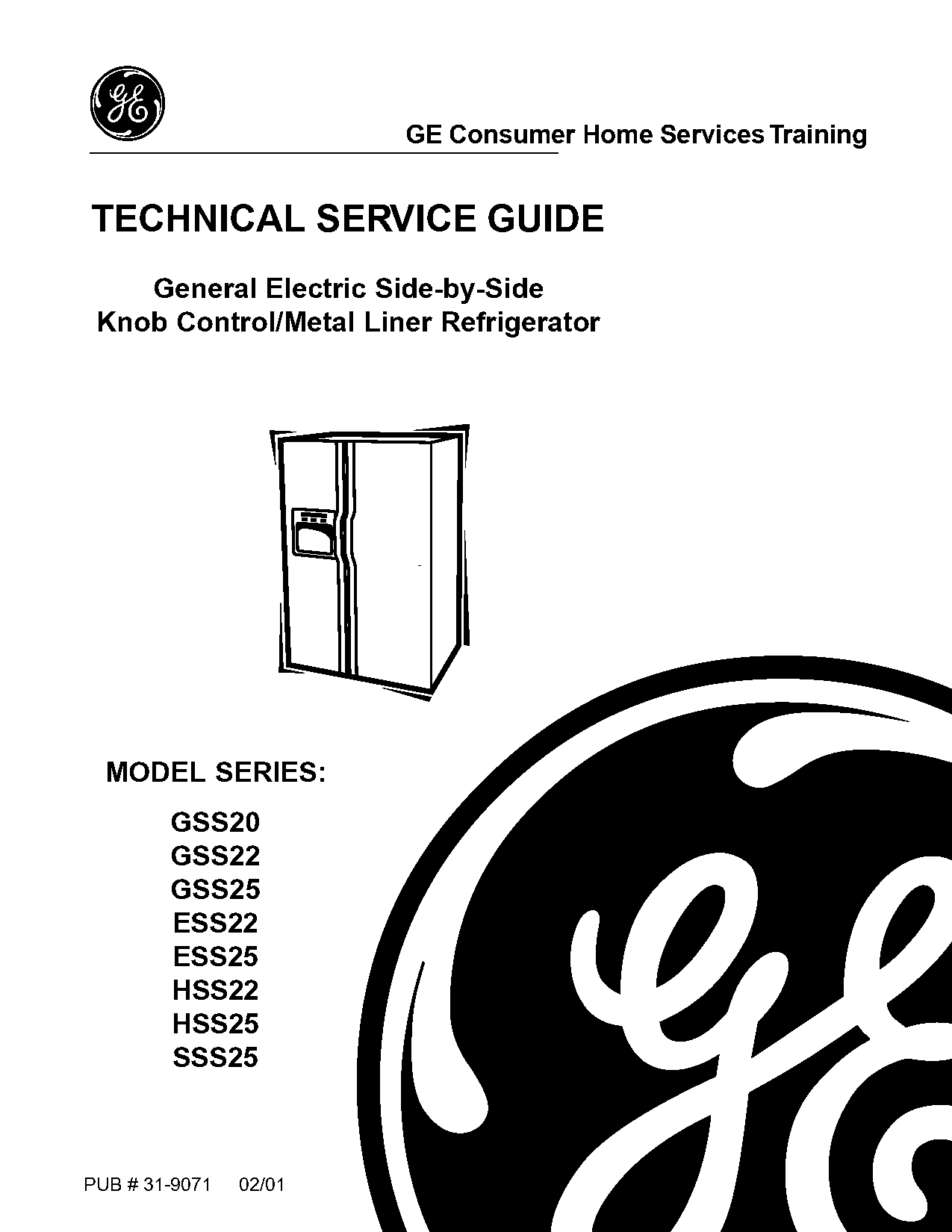 ge eterna series dryer manual