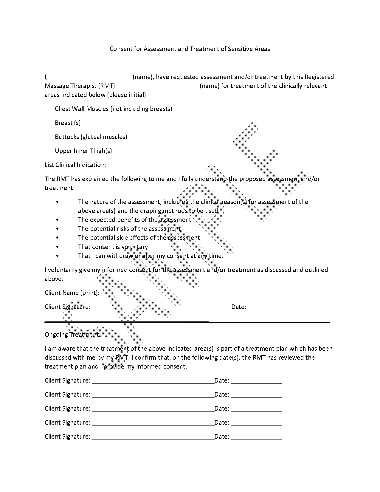 cmto massage consent form