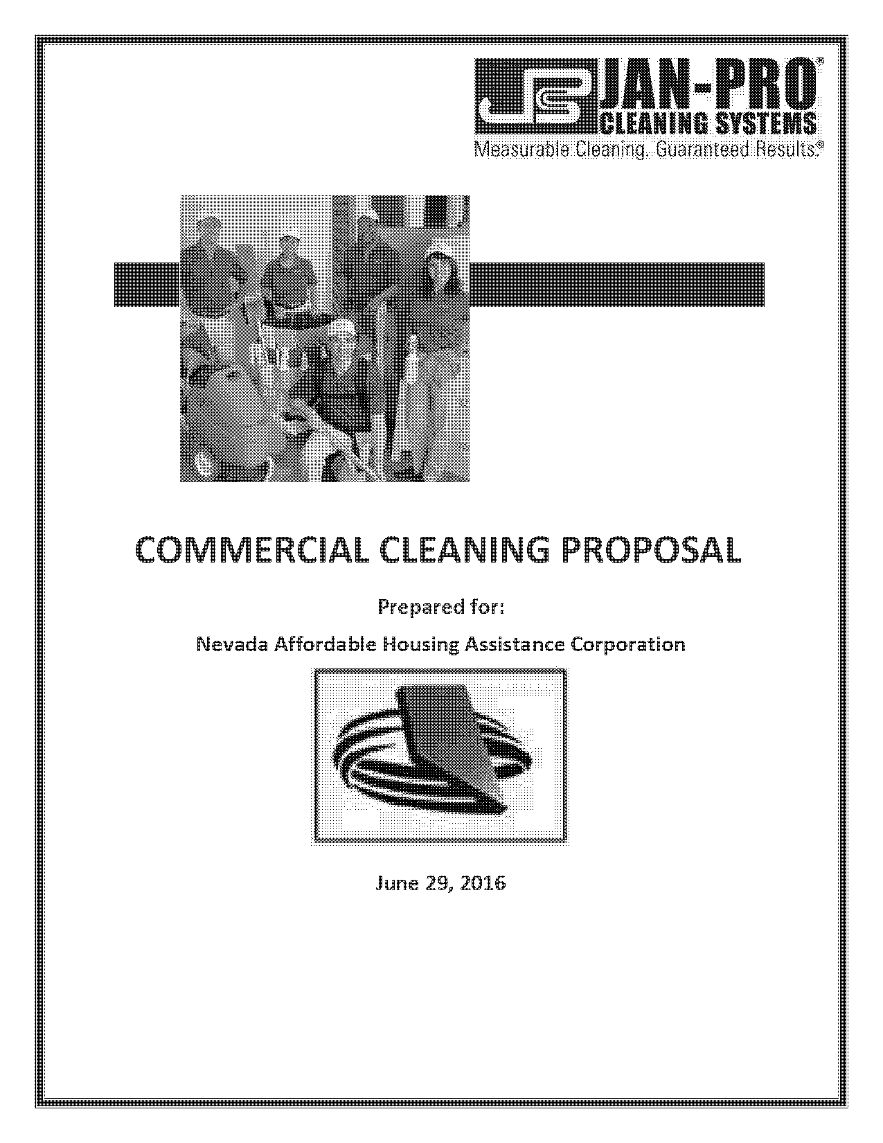 sample letter offering cleaning services