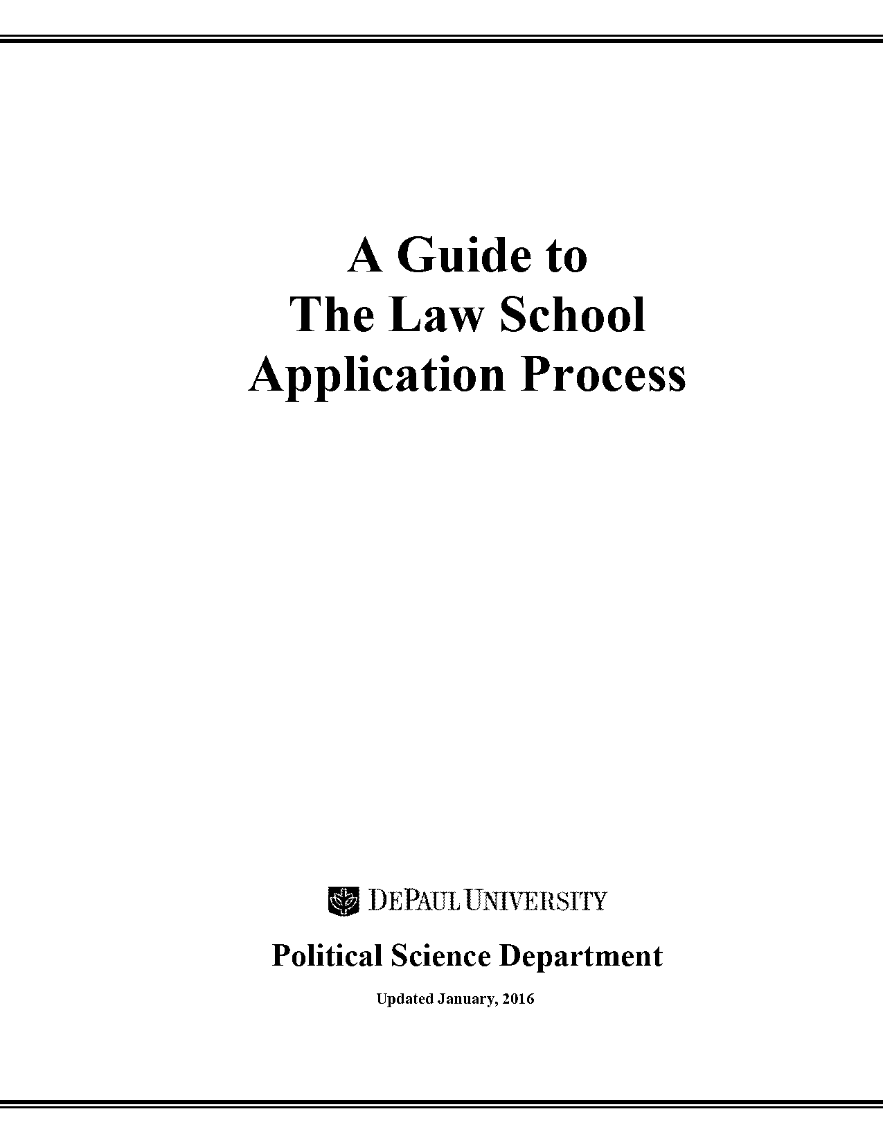 sample law school application