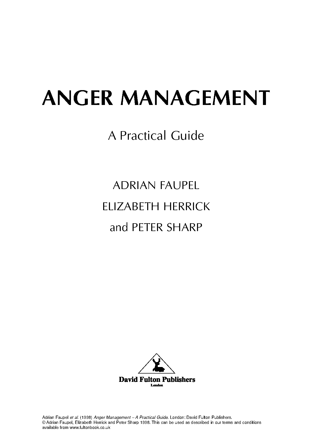 anger management guide pdf