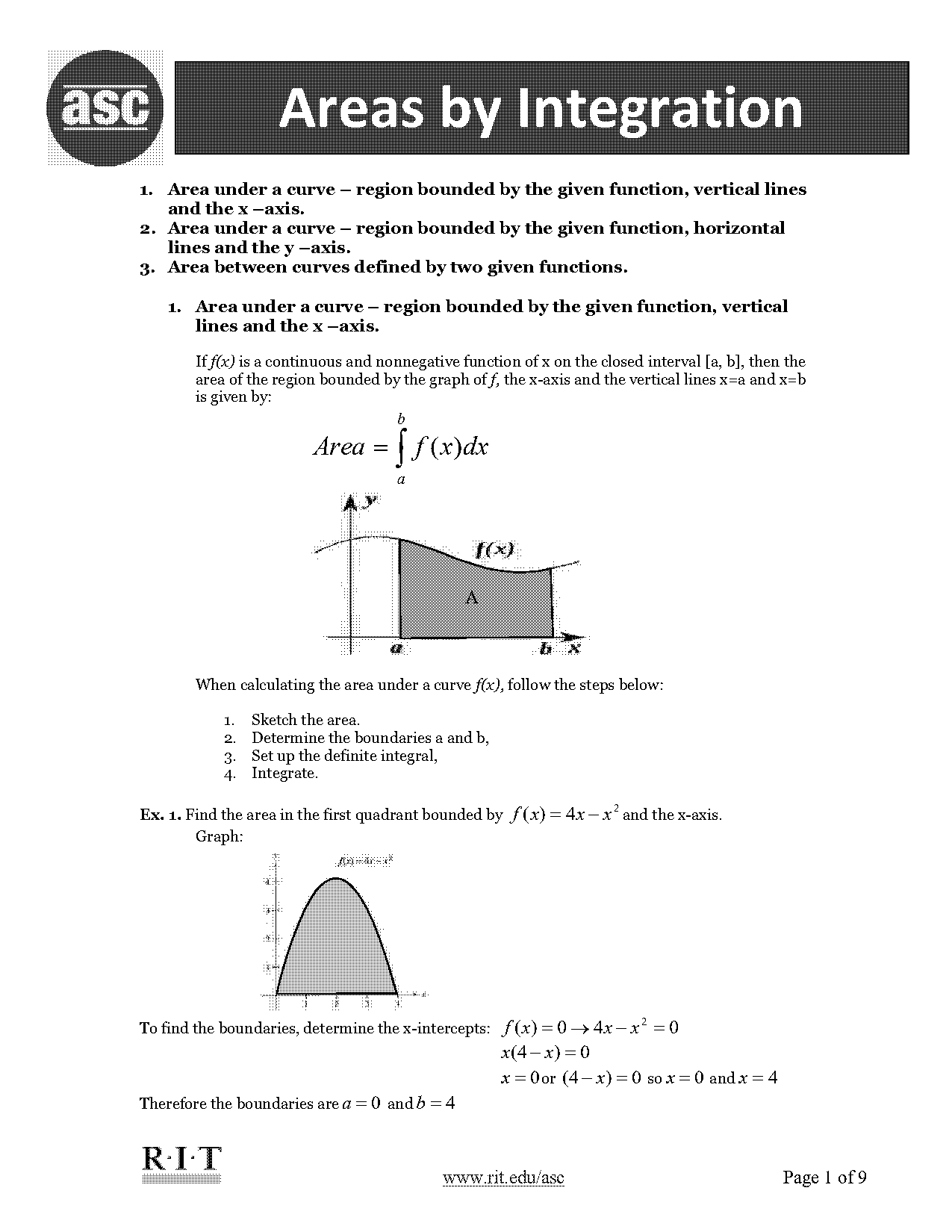 find the area of the shaded figure worksheet