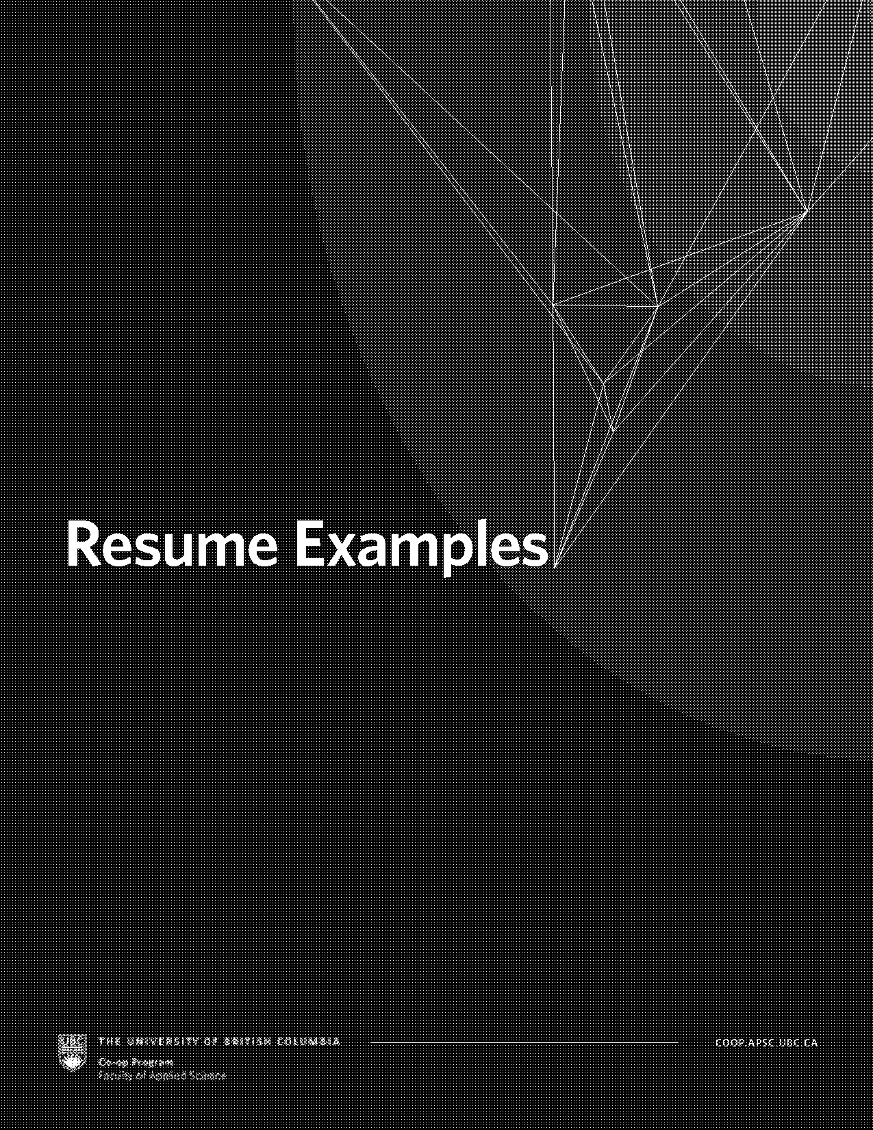 resume format for hackathon