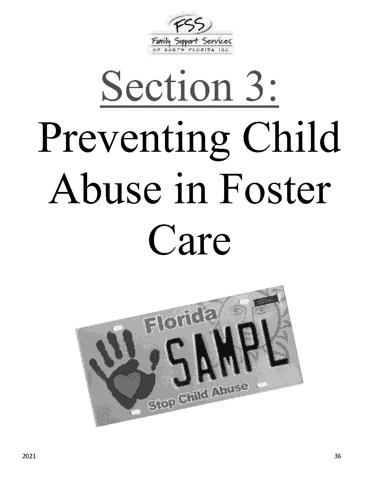 foster care violations reporting