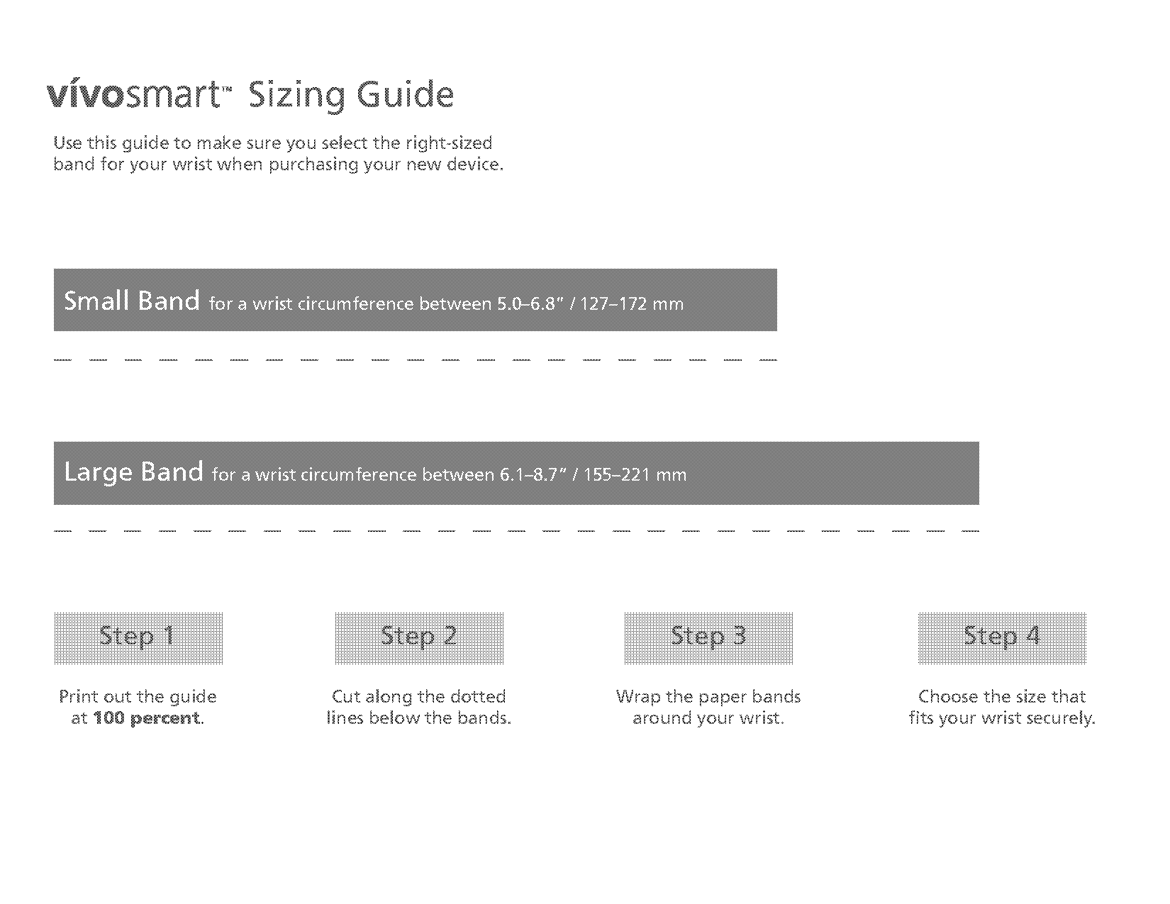 band size sizing guide sizing