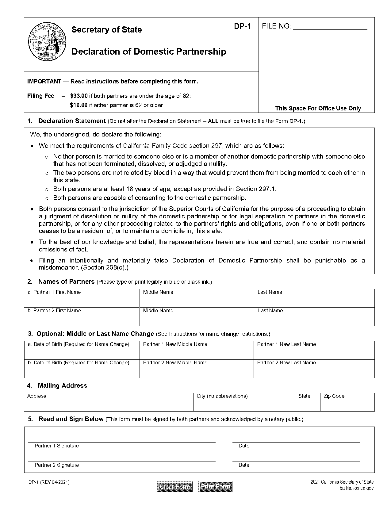 california sex consent form