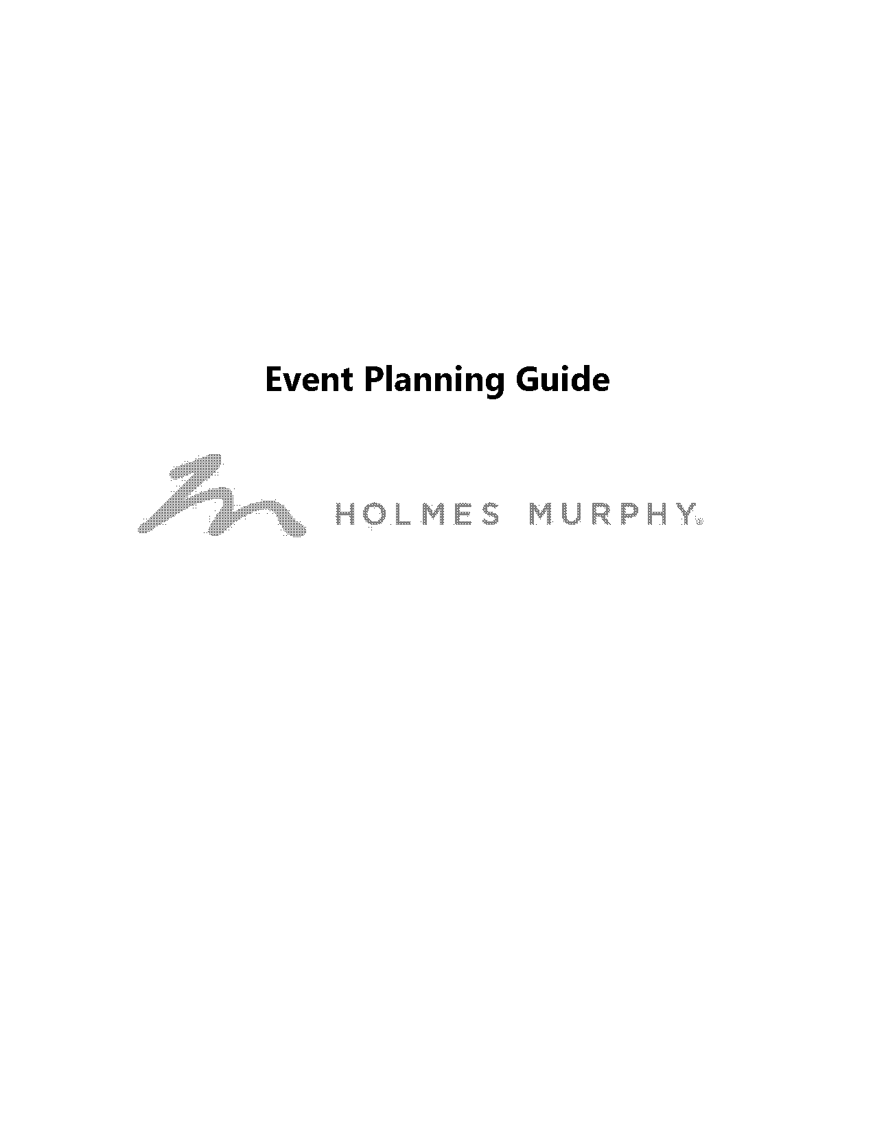 holmes murphy event planning app