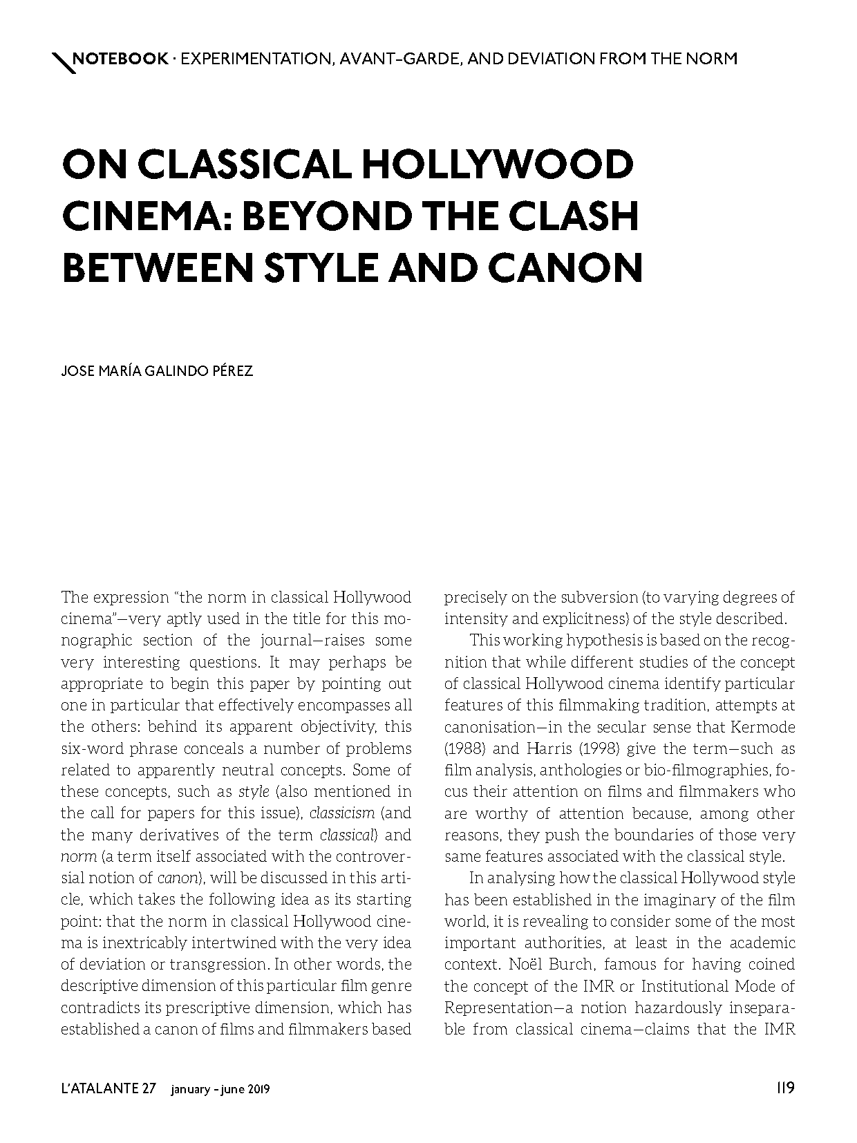 classical hollywood style is a term used to describe what