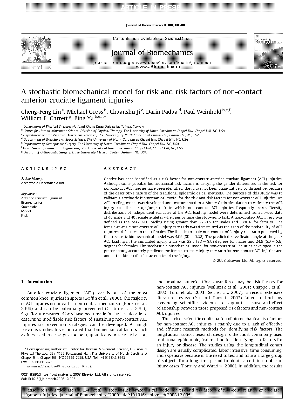 potential applications that can be developed based a stochastic model